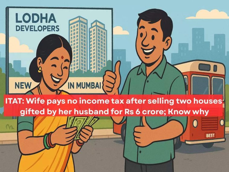 No tax for wife who sold husband’s flats for 6 cr