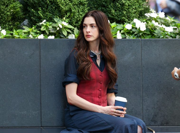 Anne Hathaway Is About to Revolutionize Fall Layering
