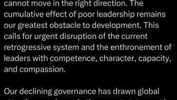 Until we confront leadership failure head-on, the country cannot move in the right direction
