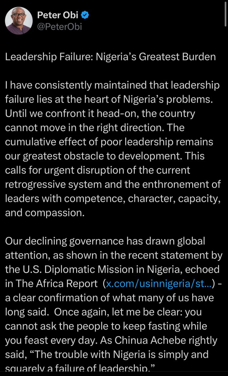 Until we confront leadership failure head-on, the country cannot move in the right direction