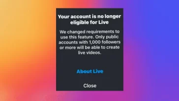 Instagram Restricts Live Streaming to Creators With 1,000 or More Followers
