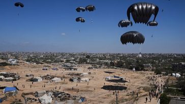 United Nations says driving aid into Gaza is cheaper and safer