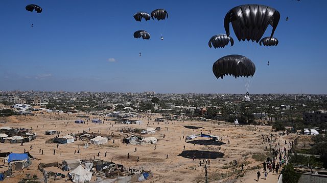 United Nations says driving aid into Gaza is cheaper and safer