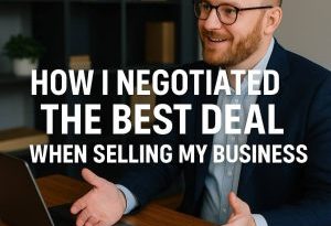 How To Negotiate the Best Deal When Selling Your Business
