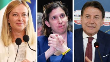 Sondaggi politici, Meloni regge mentre Schlein arretra e Conte scatta in avanti