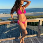 Padma Lakshmi, 54, rocks hot pink string bikini after bigger breast reveal