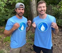 TikTok partners with creators MrBeast and Mark Rober on the launch of TeamWater, a global campaign in partnership with WaterAid to help bring clean water to 2 million people worldwide