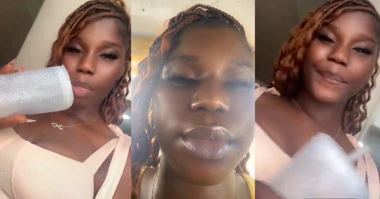 “Omor, nothing I no hear for bus” – Lady shares how she was insúlted in a public bus over her outfit (WATCH)