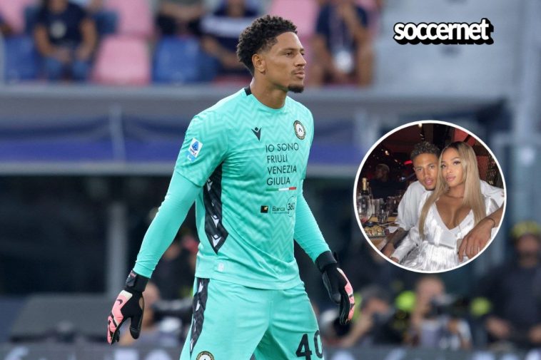 Maduka Okoye: Udinese star shuts down breakup rumour with Jelicia Westhoff in new video