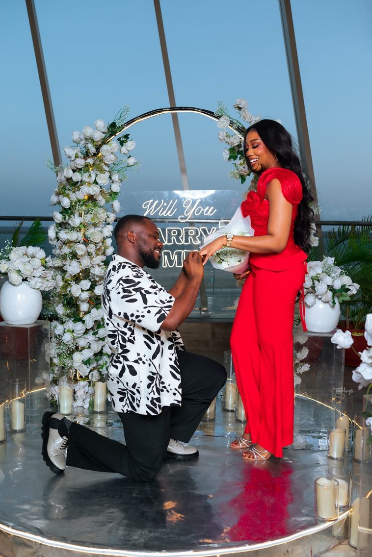 A Night Out With Friends Led to a Magical “Yes!” Enjoy Emediong & Pascal’s #BNBling