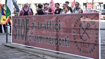 I portuali di Genova dicono no alle armi, in arrivo l’osservatorio permanente