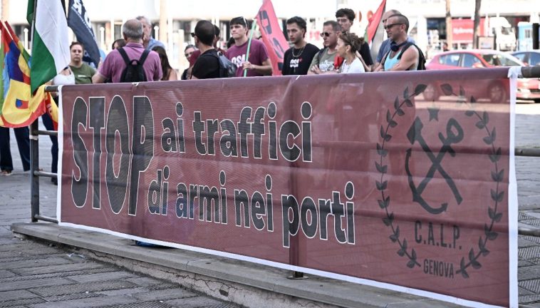 I portuali di Genova dicono no alle armi, in arrivo l’osservatorio permanente
