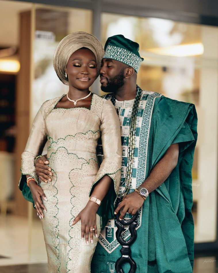 Ayomide & Bolu Started Their Forever with a Burst of Yoruba Culture and Beauty