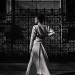 This Bride Wore Her Mom’s Custom Issey Miyake Wedding Look From the ’80s