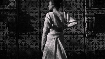 This Bride Wore Her Mom’s Custom Issey Miyake Wedding Look From the ’80s