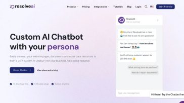 ResolveAI: Customizable AI Chatbot Enhancing Customer Support
