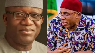 I Did Not Start Opposition Coalition With You – Fayemi Counters Amaechi