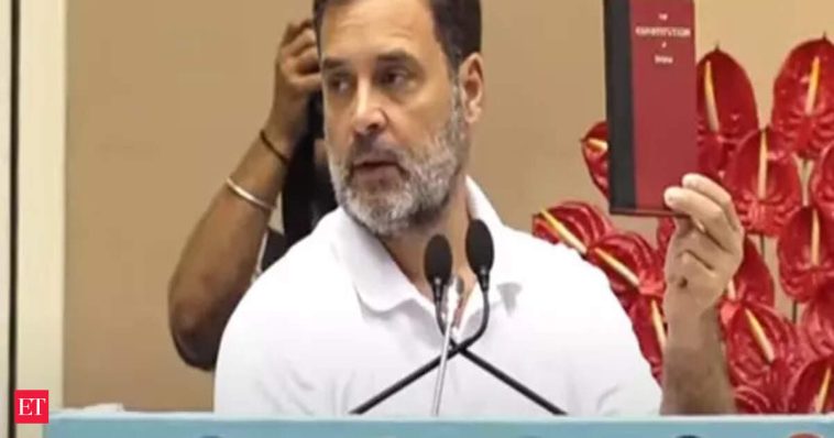 Rahul Gandhi demands clean, pure voter list