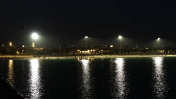 Abu Dhabi’s first night beach expands to meet popular demand after its opening month