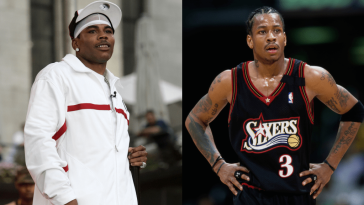 Nelly’s Forgotten Rivalry With Allen Iverson Resulted In This Legendary Sports Moment