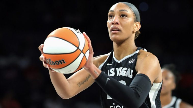 A’ja Wilson Reaches Another WNBA Milestone One Year After Breaking Single-Season Scoring Record