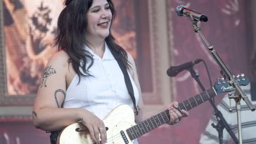 Lucy Dacus performed at Remlinger Farms on August 10, 2025