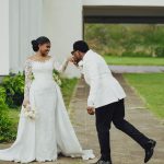 Love Had the Last Laugh! Enjoy Tamara & Taylor’s Beautiful White Wedding