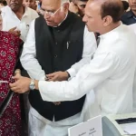 A close BJP vs BJP contest at the stately Constitution Club of India