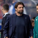 Rangers boss Russell Martin reacts to Cyriel Dessers’ injury