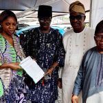 Concord staff pay condolence visit to Doyin Abiola’s family