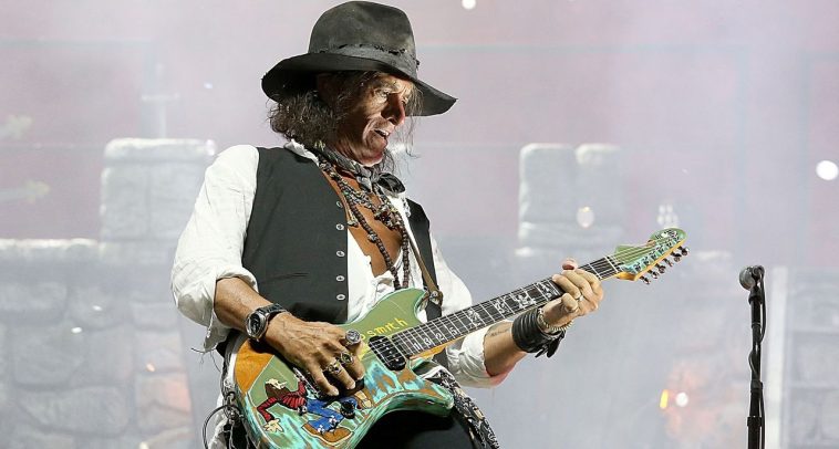 “I’ve been spending a lot of time with Steven and he just doesn’t want to tour and he can’t”: Joe Perry joined by STP and Black Crowes stars as his solo project returns to the stage – but Perry is not ruling out one more Aerosmith show