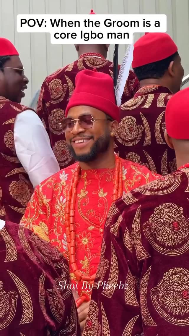 This Igbo Groom Was the Life of the Party at His Wedding