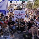 Dozens of Israelis arrested in protest to demand end to Gaza war and release of hostages