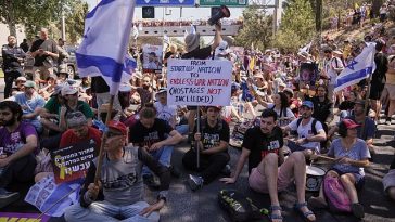 Dozens of Israelis arrested in protest to demand end to Gaza war and release of hostages