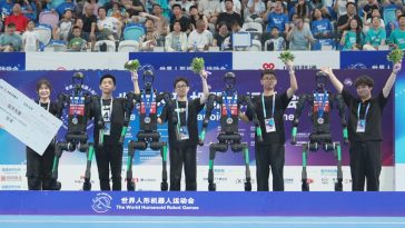 China’s inaugural ‘Robot Olmypics’ delivers impressive feats and disastrous falls
