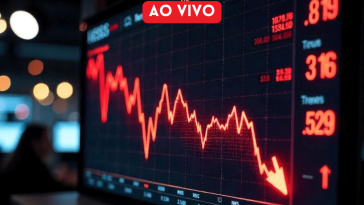 Ibovespa Ao Vivo: Bolsa cai com Jackson Hole e impasse Brasil-EUA no radar