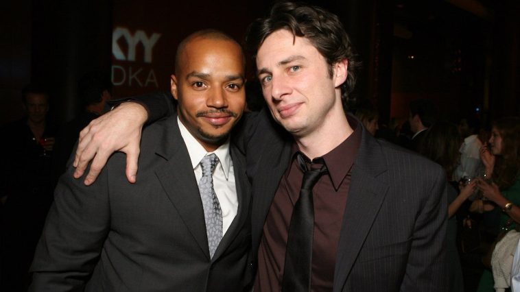 Zach Braff Says ‘Scrubs’ Creator Wrote His ‘Insane’ Weekend Hangs With Donald Faison Into the Series | Video