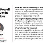 Fed Chair Jerome Powell Signals Fed Pivot, Clears Path for September Rate Cut