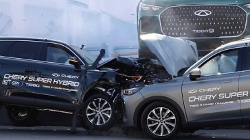 Two Cherry Tiggo 9 SUV’s Collided Head-on At 50km/h In Africa’s First Real-world Crash Test