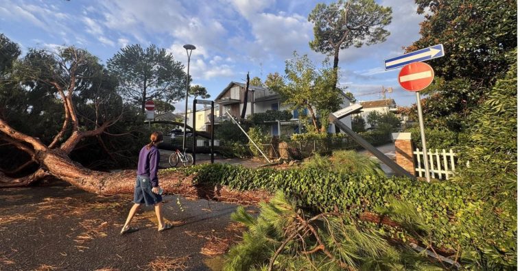 Nubifragio in Romagna, grandine e strade allagate. De Pascale: tutti al lavoro per tornare alla normalità