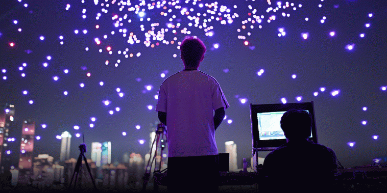 Why Painting the Sky With Drones Is Now an Official Job in China