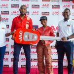 Elizade JAC Motors unveils Taaooma as First-Ever Brand Ambassador, Presents Her with a JAC JS6 SUV