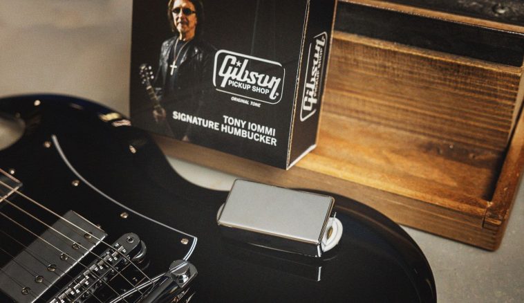 “They were getting pretty hard to find!” Gibson has re-launched its first ever signature pickup – the Tony Iommi humbucker