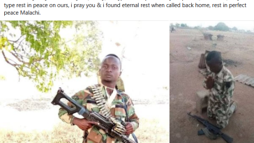 Army confirms k!lling of two soldiers in Taraba peacekeeping operation