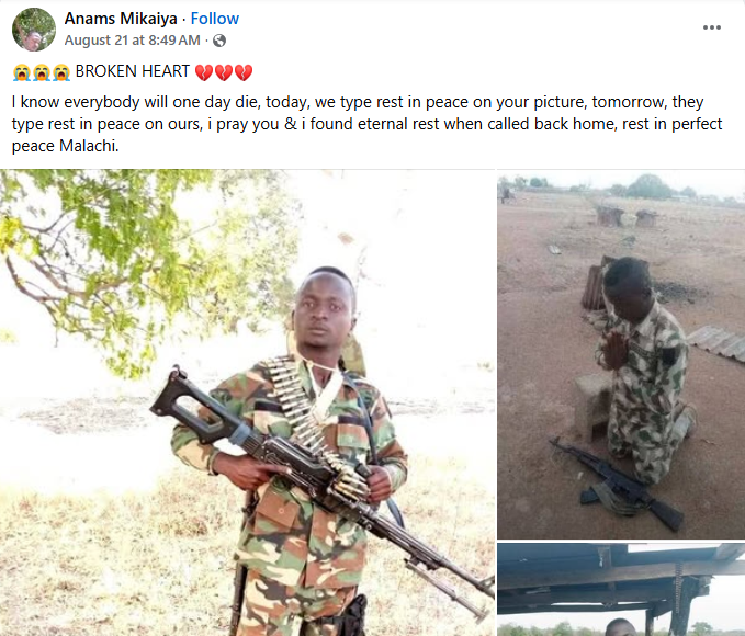 Army confirms k!lling of two soldiers in Taraba peacekeeping operation