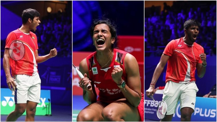 Sindhu, Satwik-Chirag enter pre-quarterfinals at World Championships