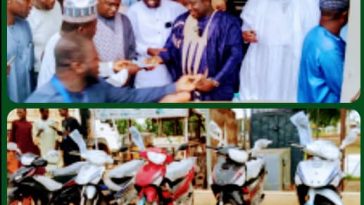Philanthropist Aisani Ali Empowers Yobe Youths, Small Businesses