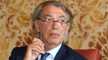 L’ex presidente dell’Inter Massimo Moratti ricoverato per una polmonite