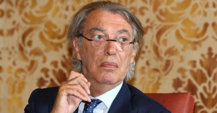 L’ex presidente dell’Inter Massimo Moratti ricoverato per una polmonite