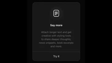 Threads Tests In-Stream Text Expansion for Longer Updates
